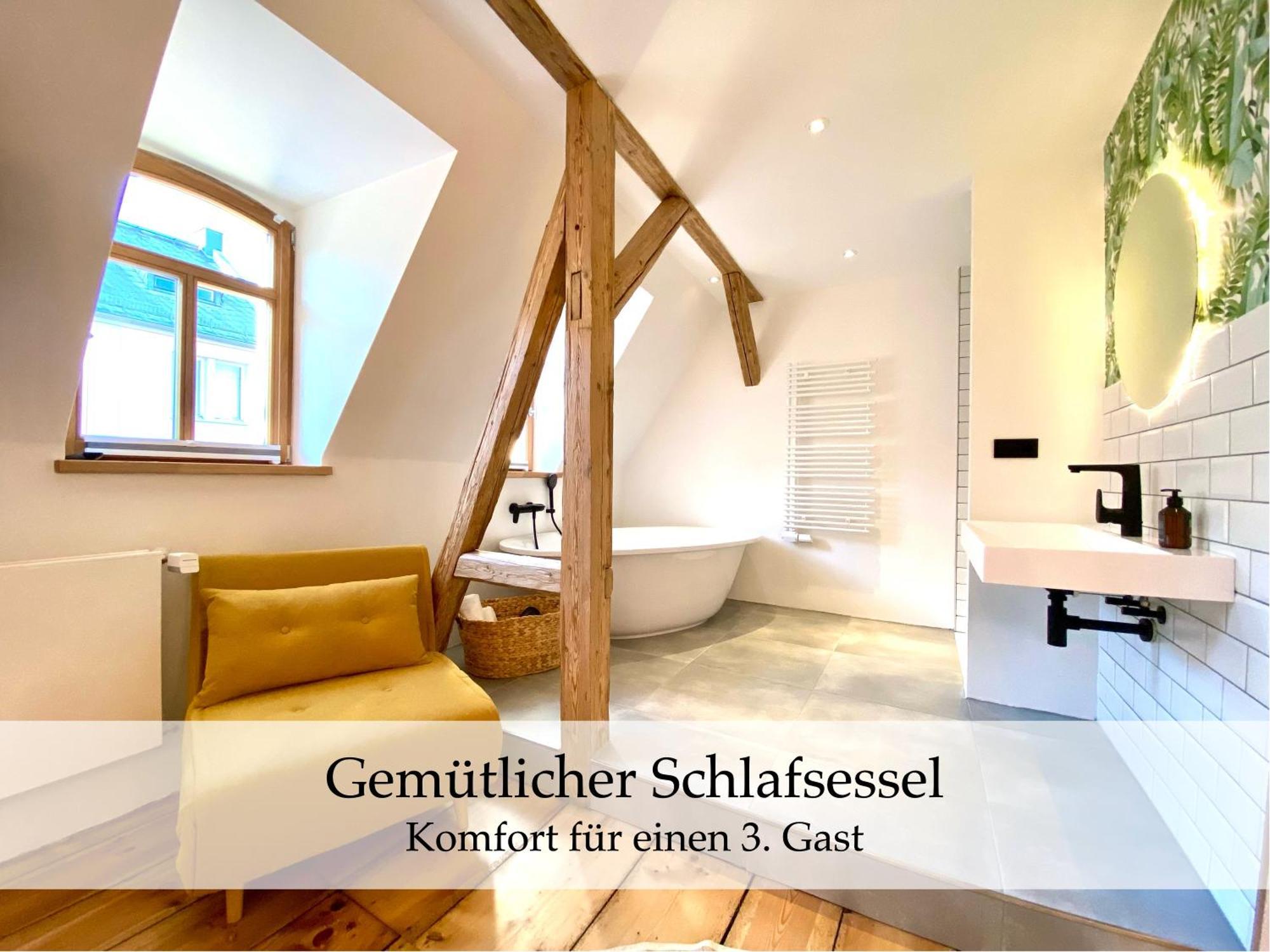 Zentrale 1-Zimmer-Ferienwohnung Mit Digitalem Check In 호프 외부 사진